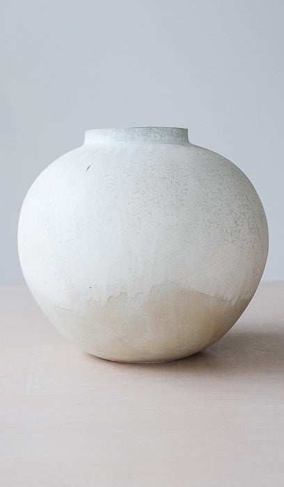 Clam Lab Round Mint Crystal Vessel