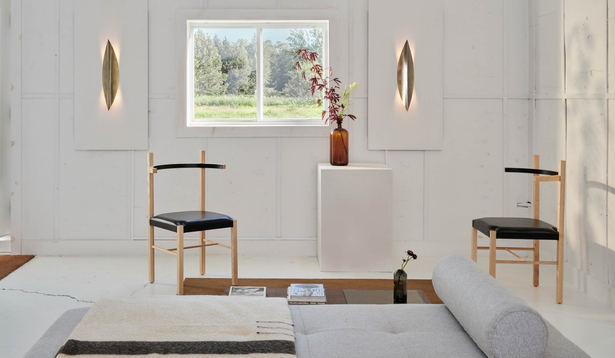 Coil + Drift Large Ridge Sconce - Spartan Shop