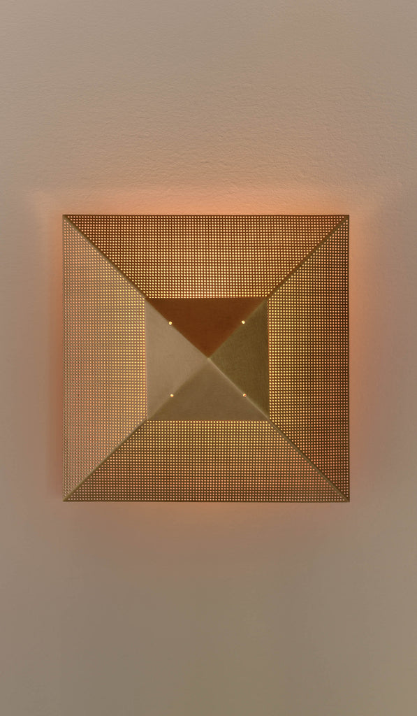 Danny Kaplan Pyramid Sconce