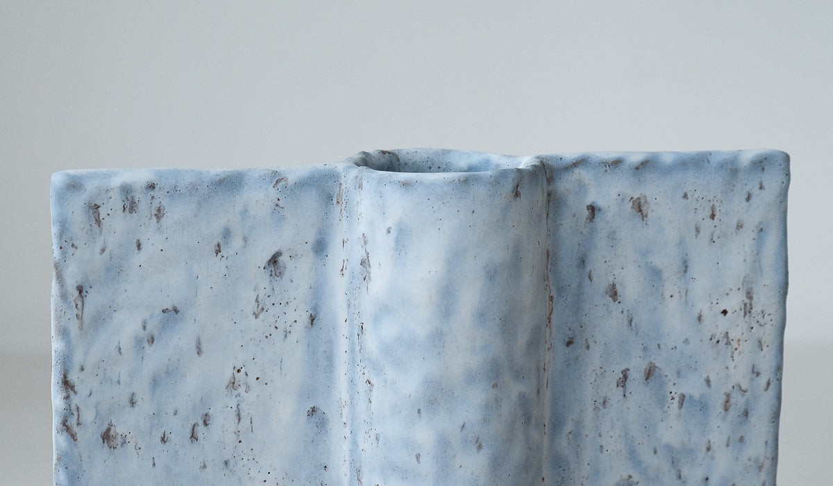 Giselle Hicks Speckled Pale Grey Diamond Bottle with Frame