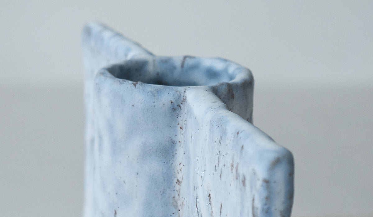 Giselle Hicks Speckled Pale Grey Diamond Bottle with Frame