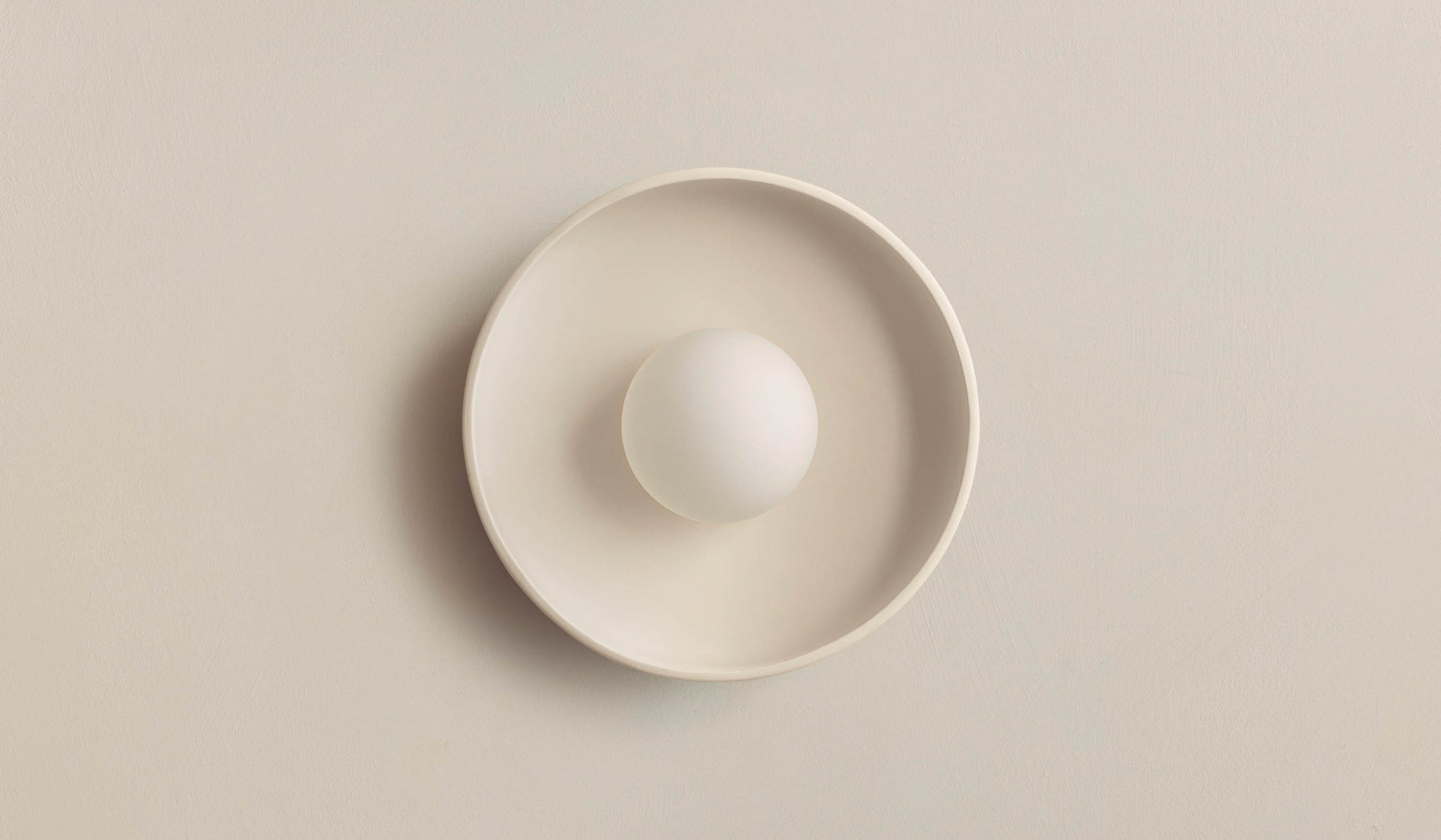 In Common With White Ceramic Disc Surface Mount