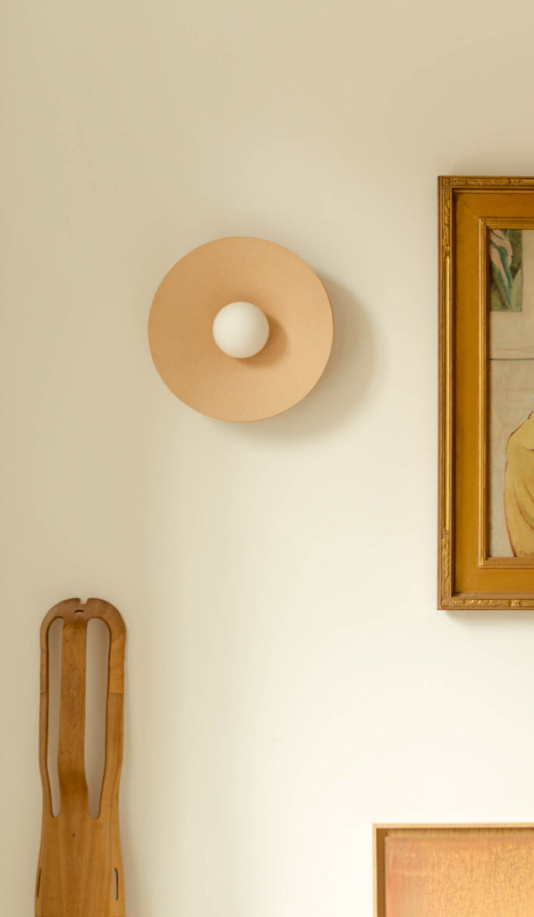 In Common With Ceramic Shade Orb Surface Mount - Spartan Shop