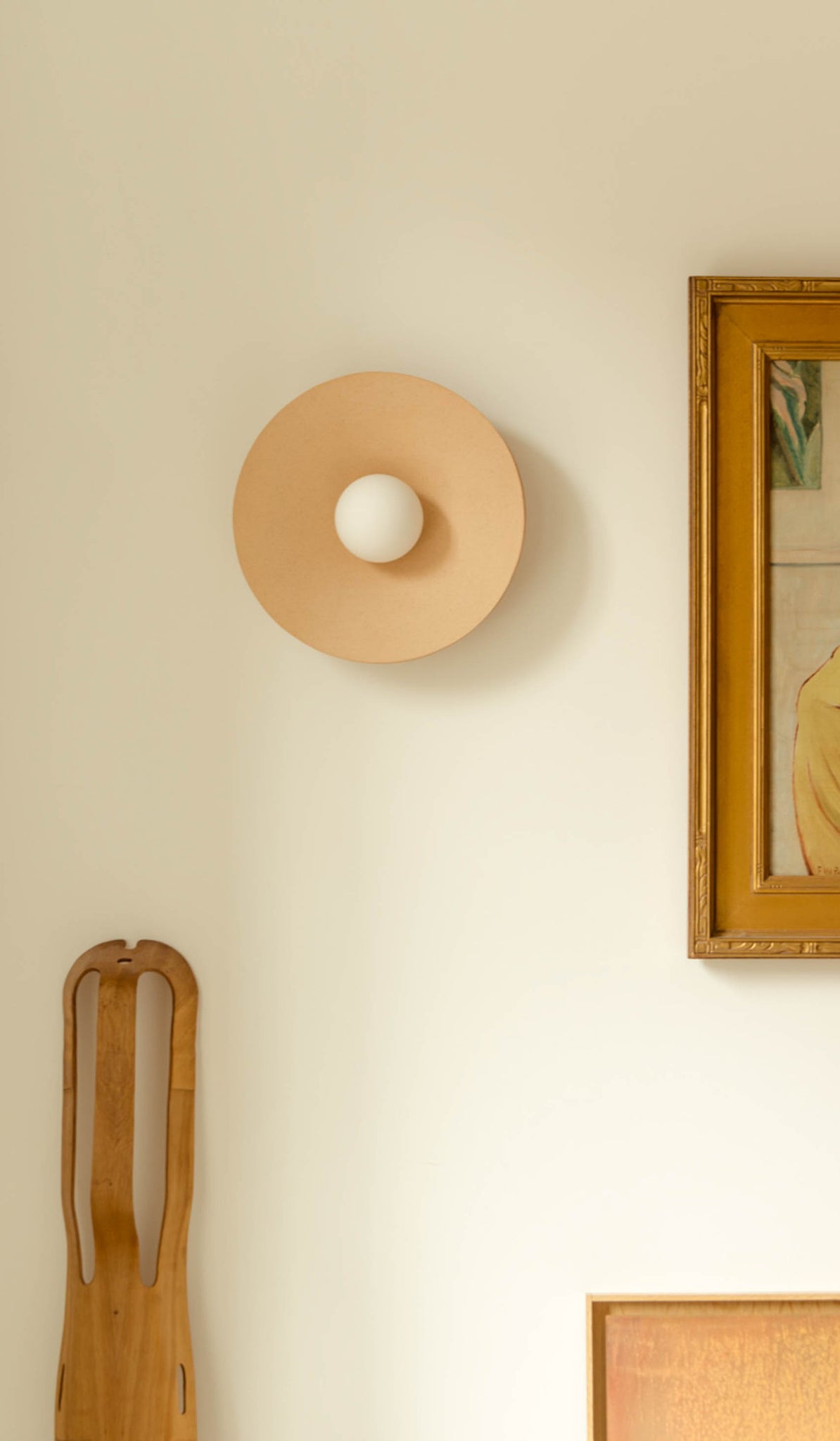 In Common With Ceramic Shade Orb Surface Mount - Spartan Shop