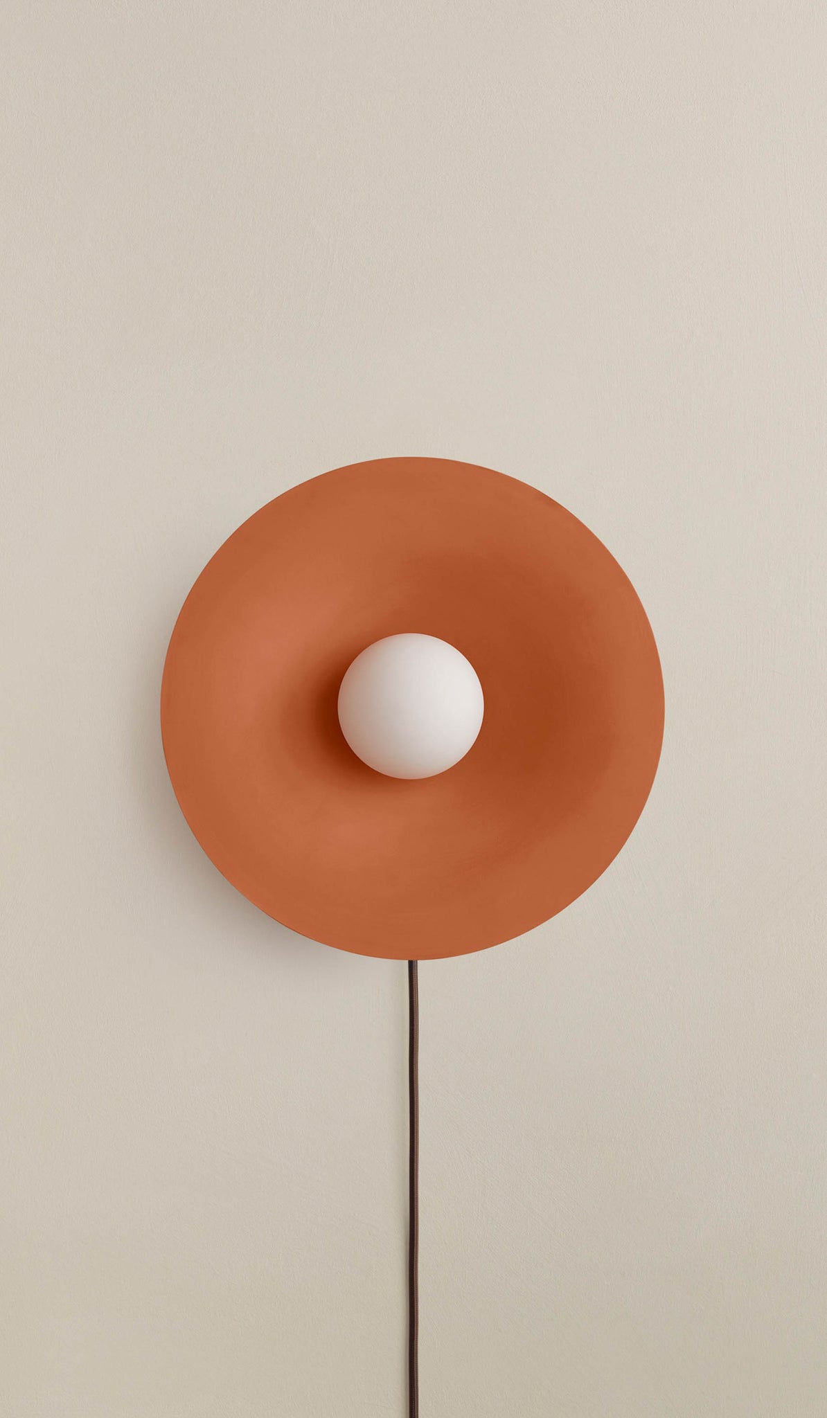 In Common With Ceramic Shade Orb Surface Mount - Spartan Shop