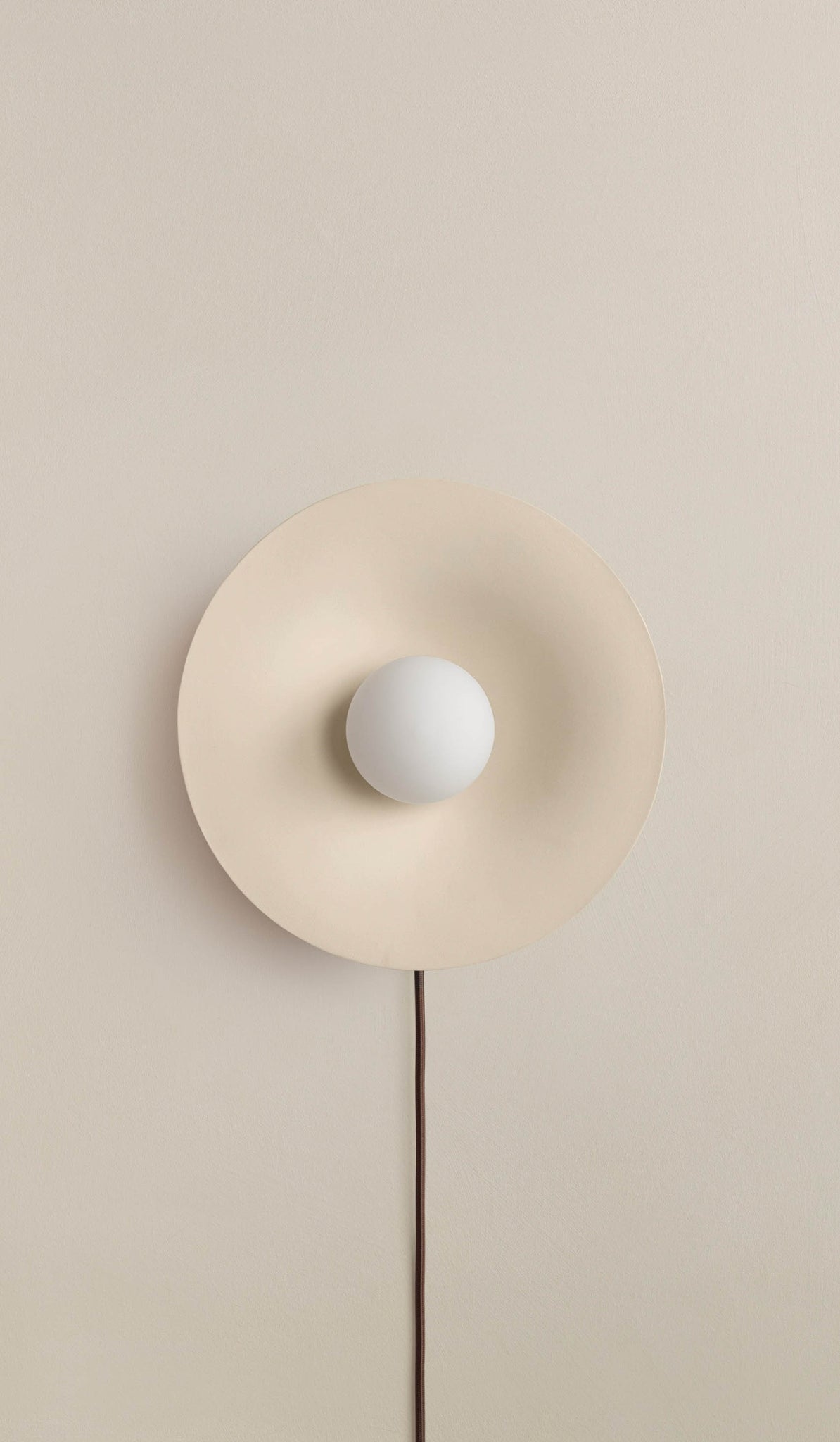 In Common With Ceramic Shade Orb Surface Mount - Spartan Shop
