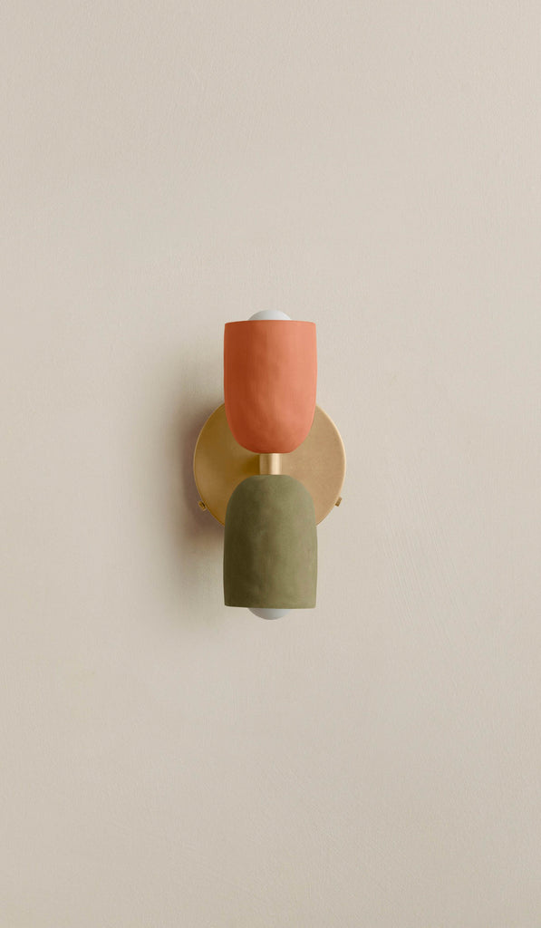 In Common With Ceramic Up Down Sconce - Spartan Shop