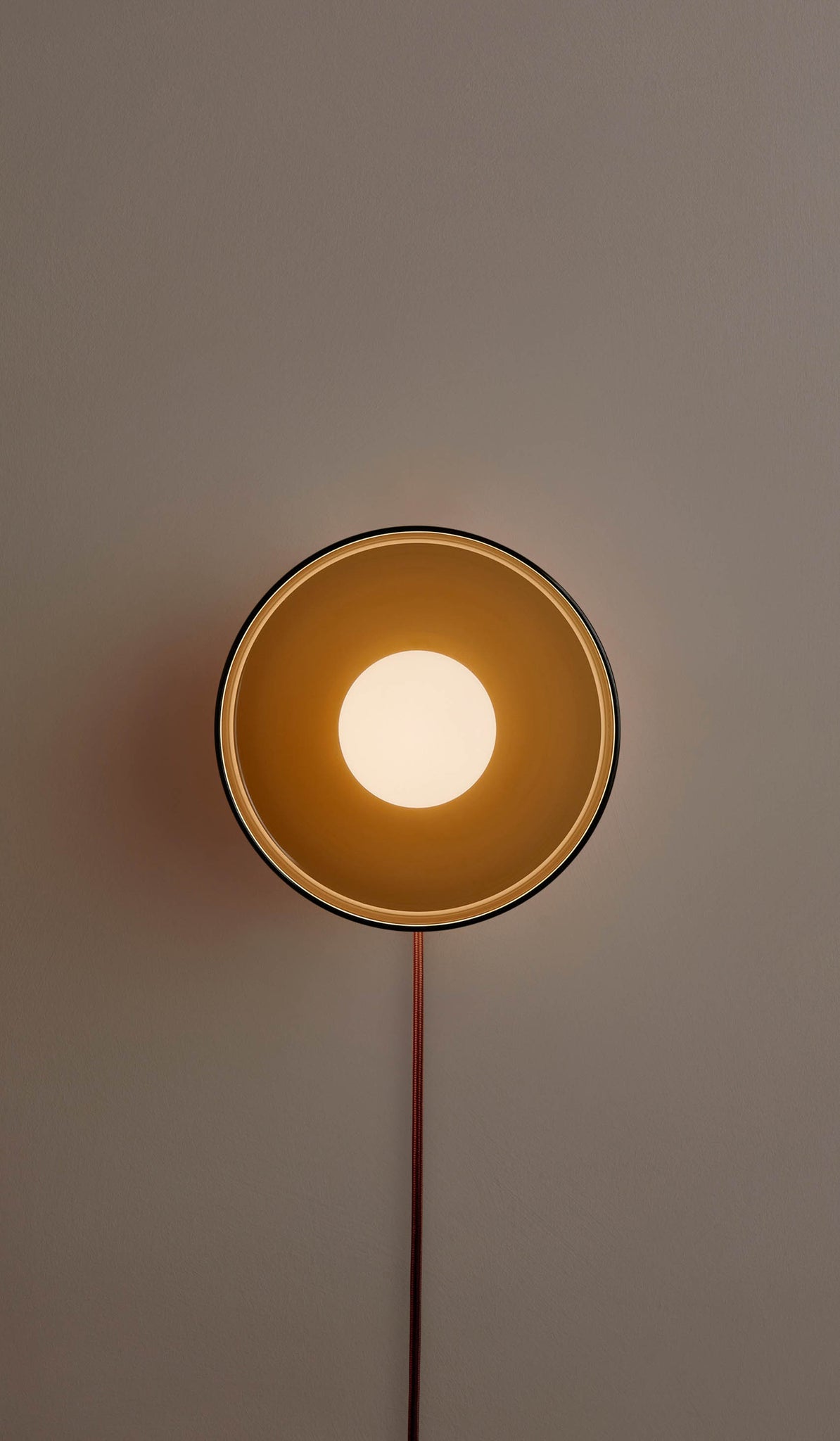 In Common With Pistachio Glass Disc Surface Mount with Pistachio Rim