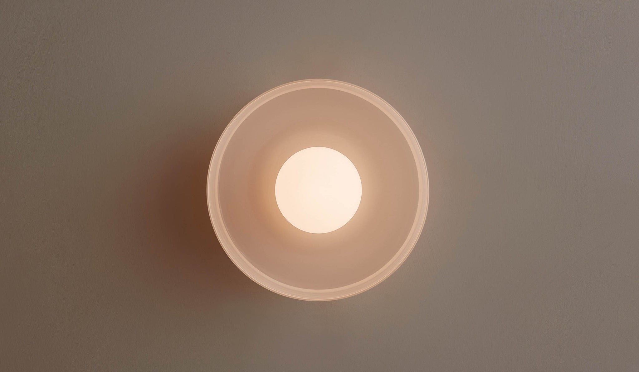 In Common With Opaline Glass Disc Surface Mount