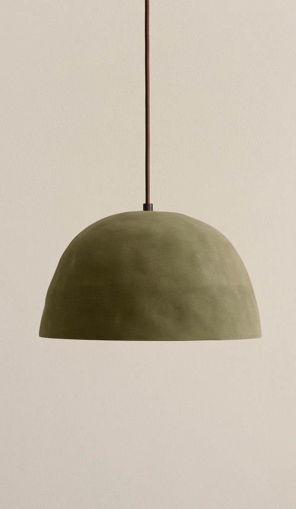 In Common With Ceramic Dome Pendant - Spartan Shop