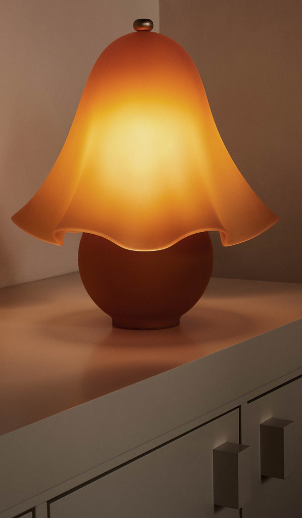 In Common With Blown Glass Fazzo Table Lamp