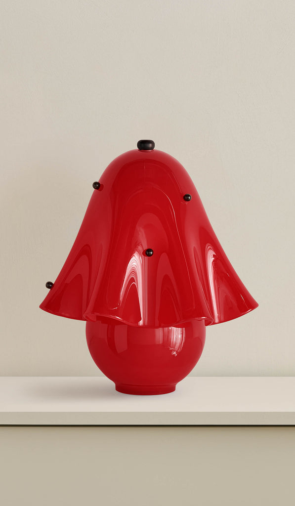 In Common With Blown Glass Fazzo Table Lamp with Dots