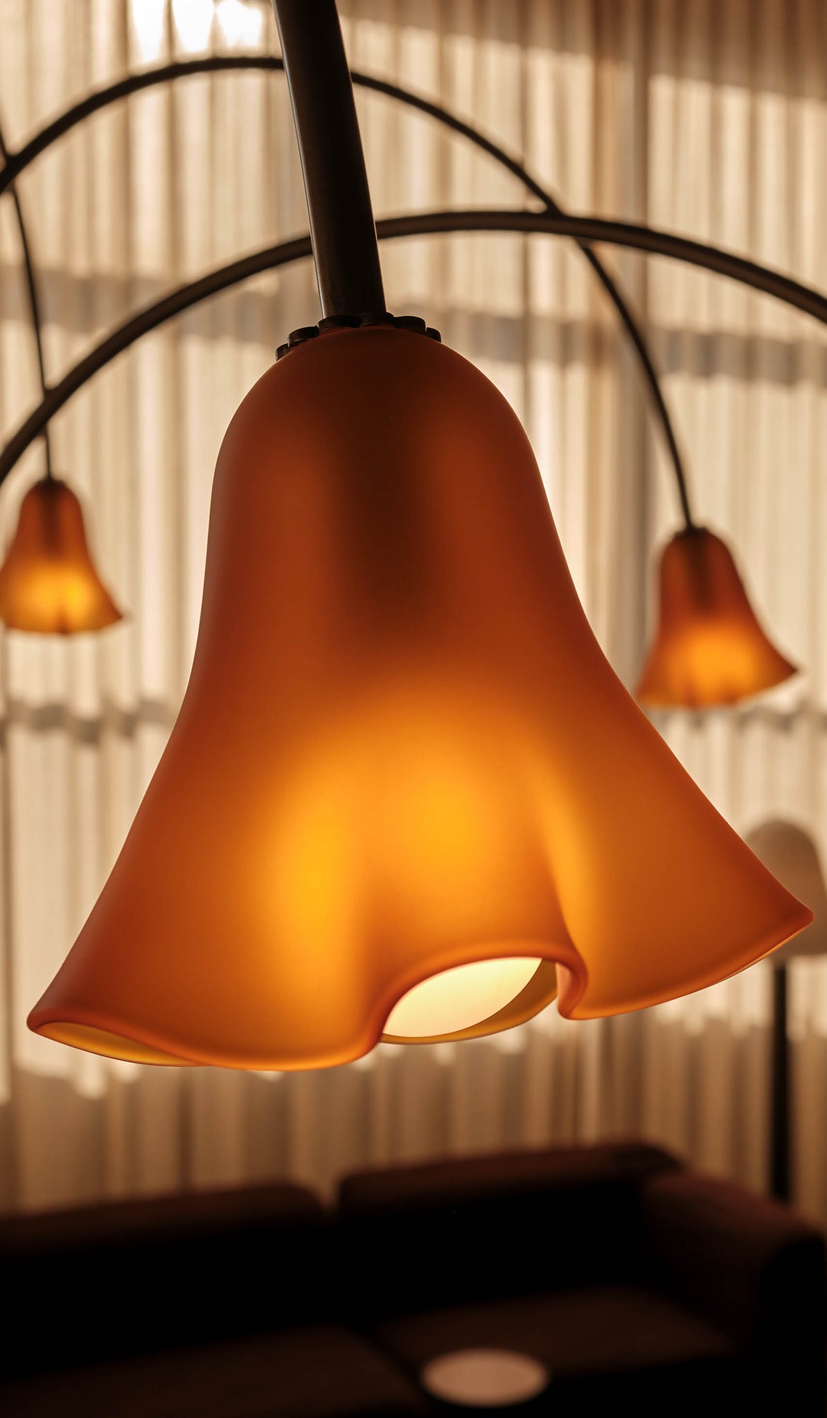 In Common With Blown Glass Flora Chandelier