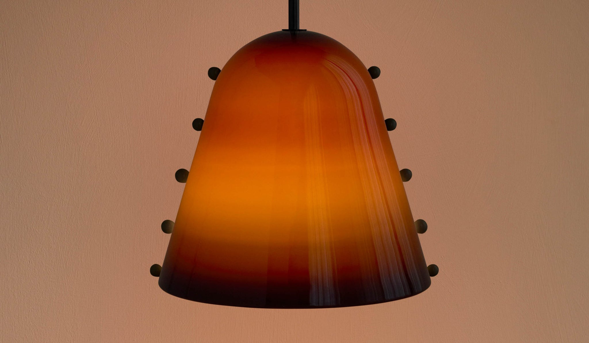 In Common With Large Blown Glass Gemma Pendant