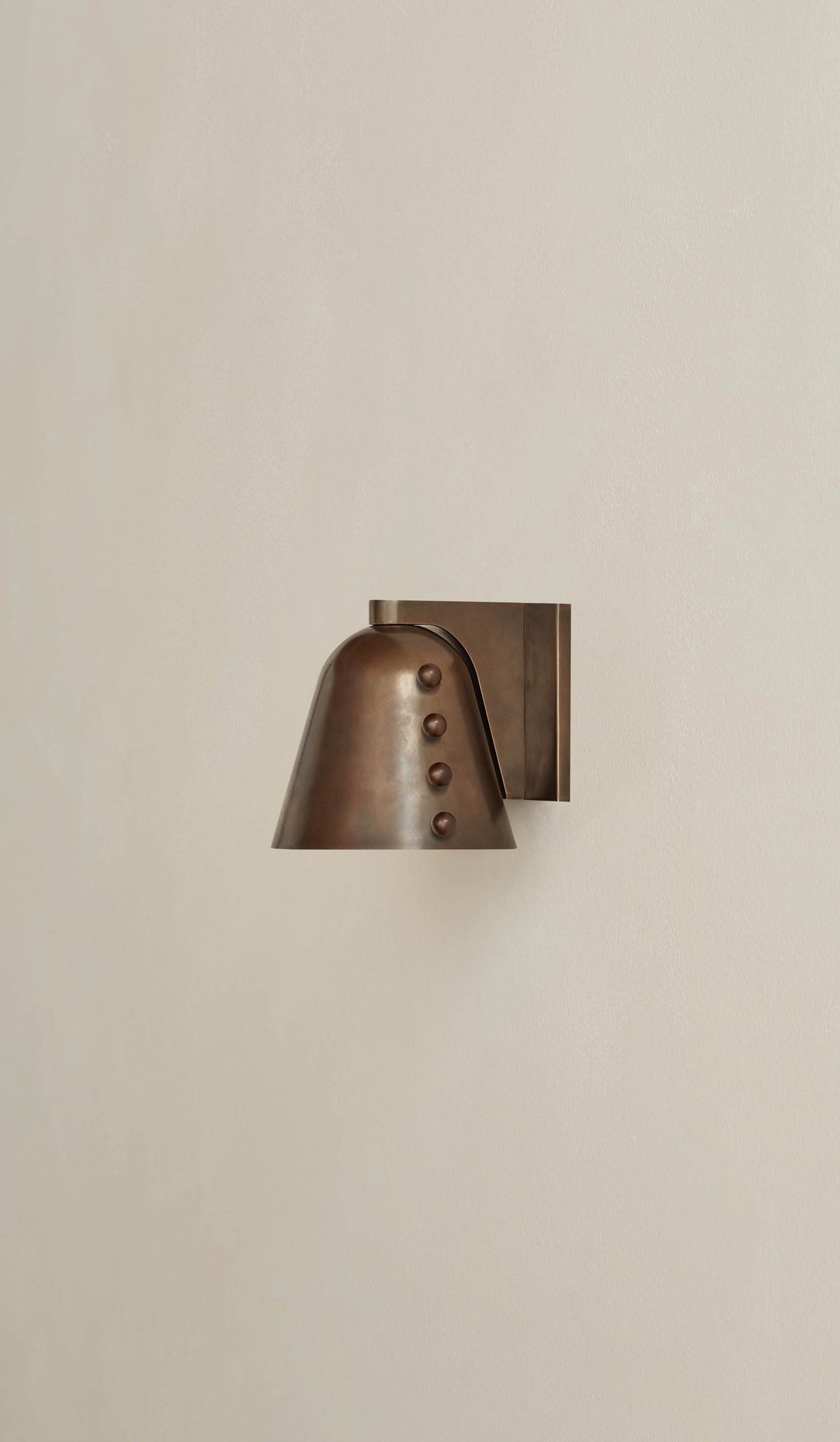 In Common With Small Brass Gemma Sconce