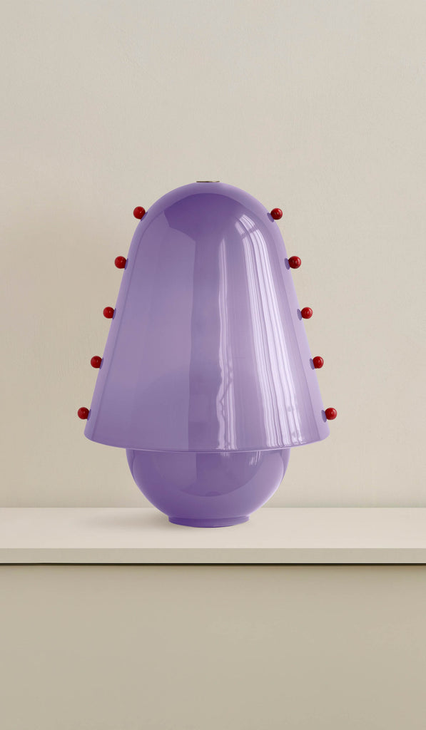 In Common With Large Blown Glass Gemma Table Lamp