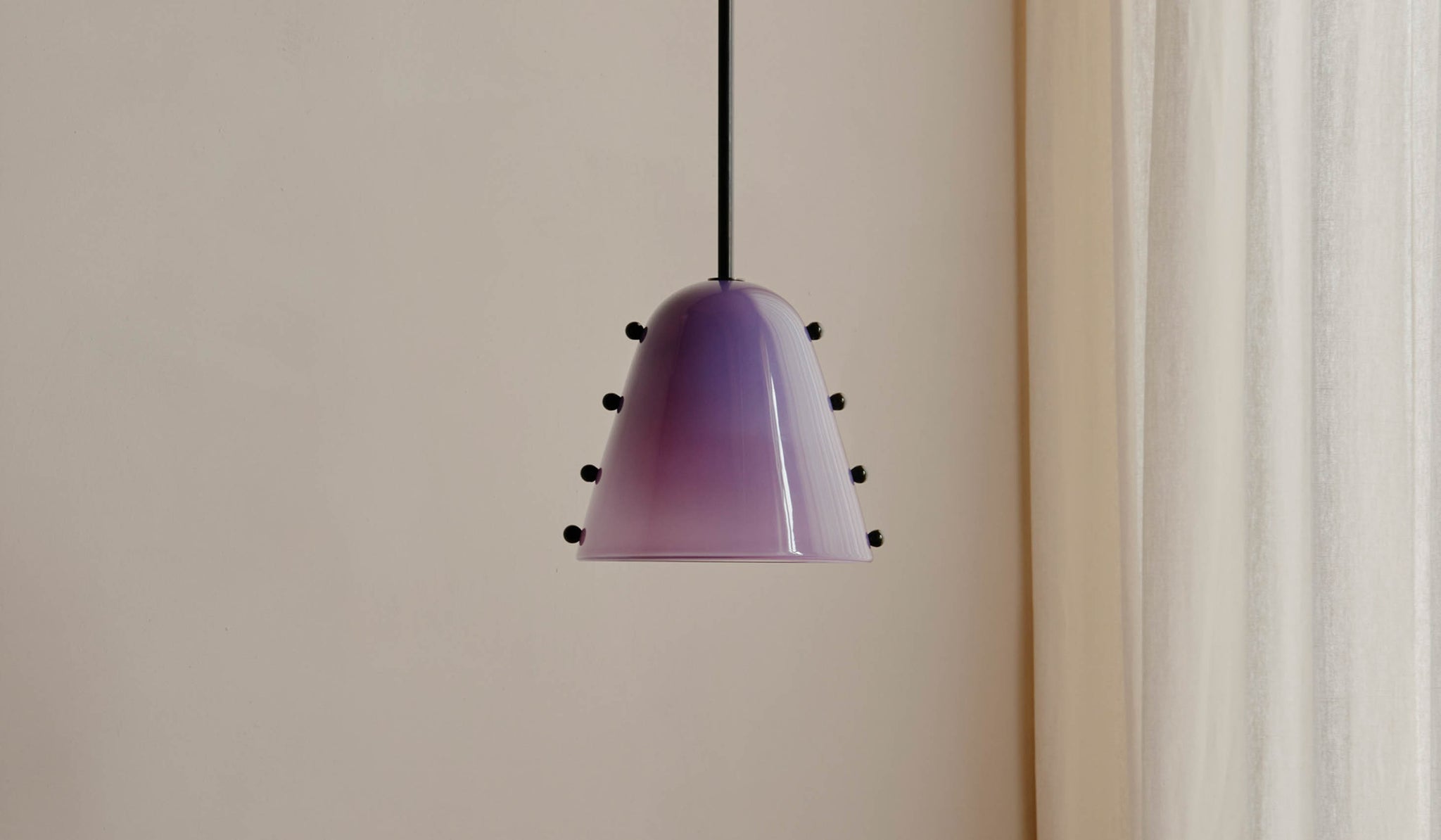 In Common With Medium Blown Glass Gemma Pendant