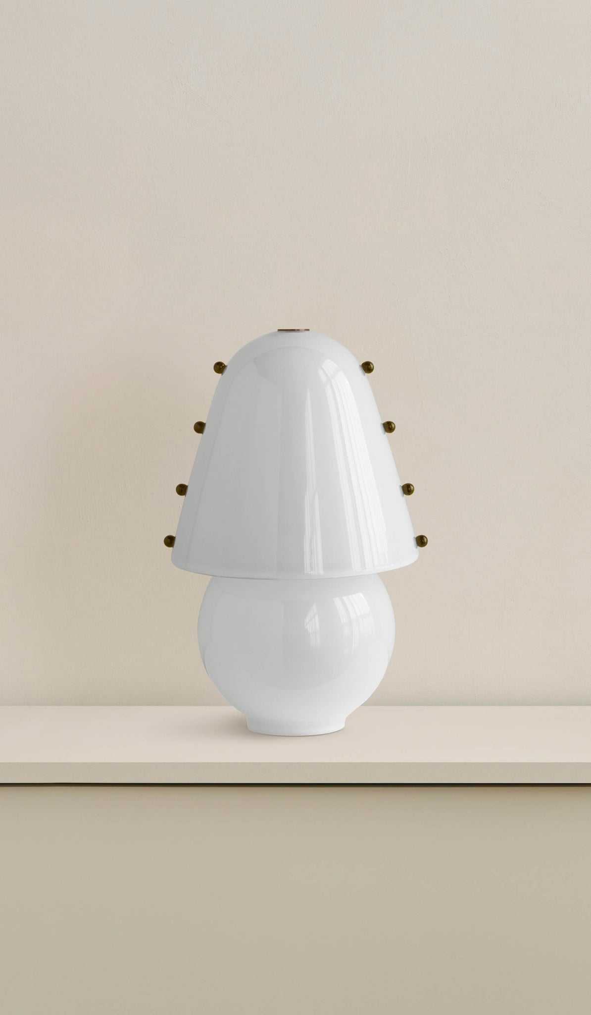 In Common With Medium Blown Glass Gemma Table Lamp