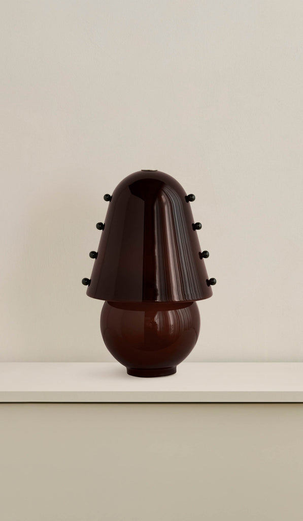 In Common With Medium Blown Glass Gemma Table Lamp