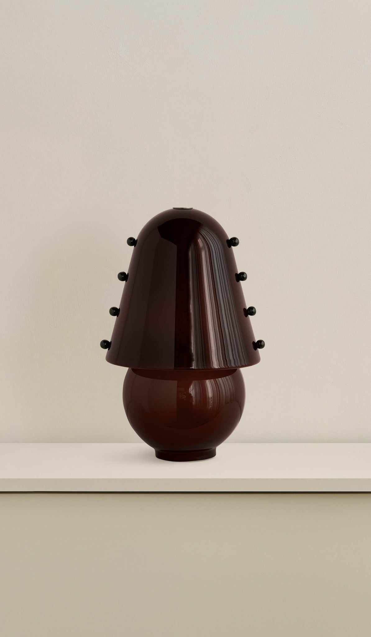 In Common With Medium Blown Glass Gemma Table Lamp