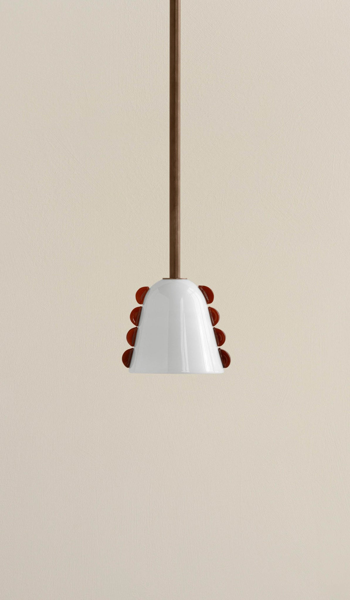 In Common With Small Blown Glass Calla Pendant