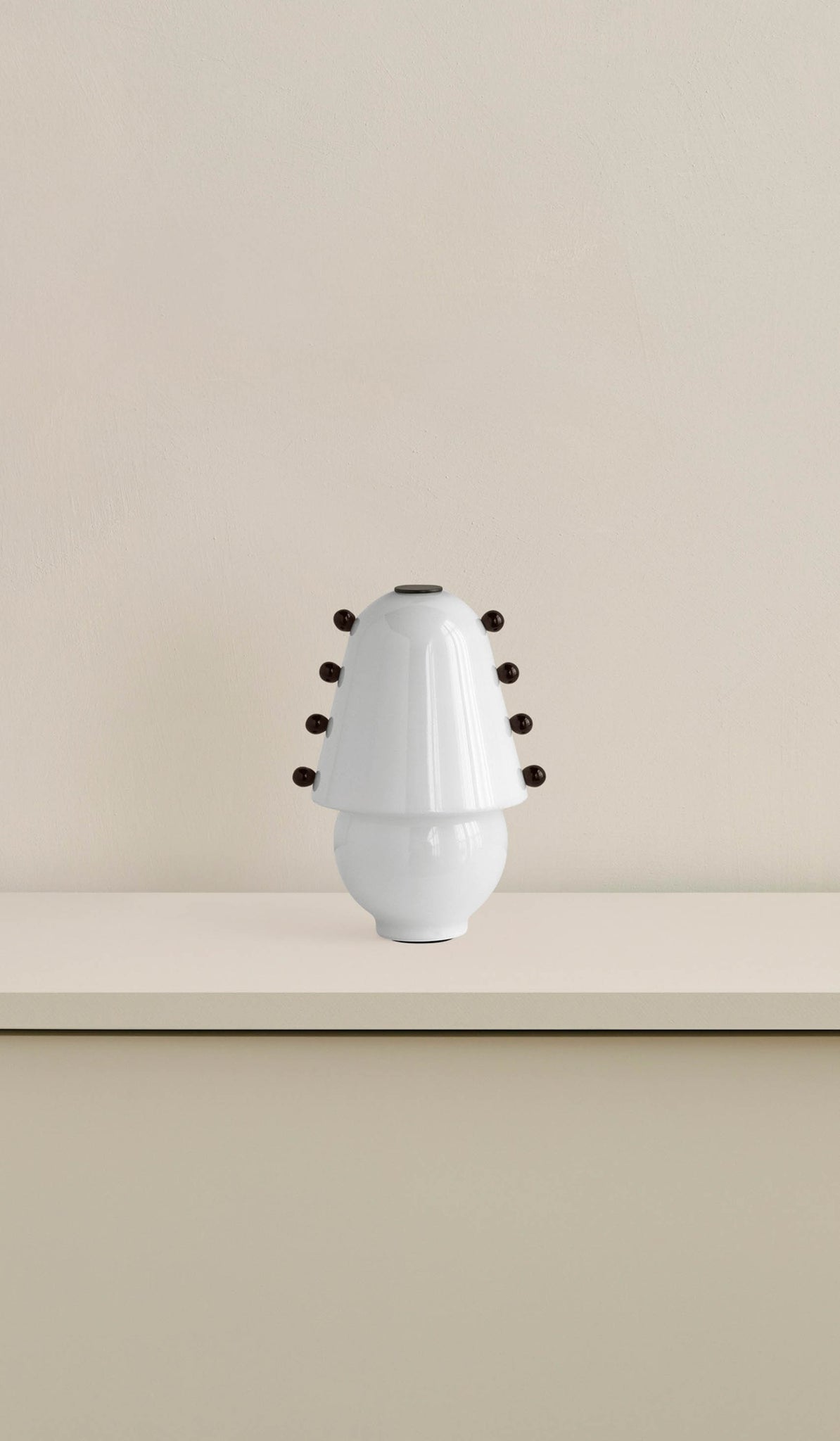 In Common With Small Blown Glass Gemma Table Lamp