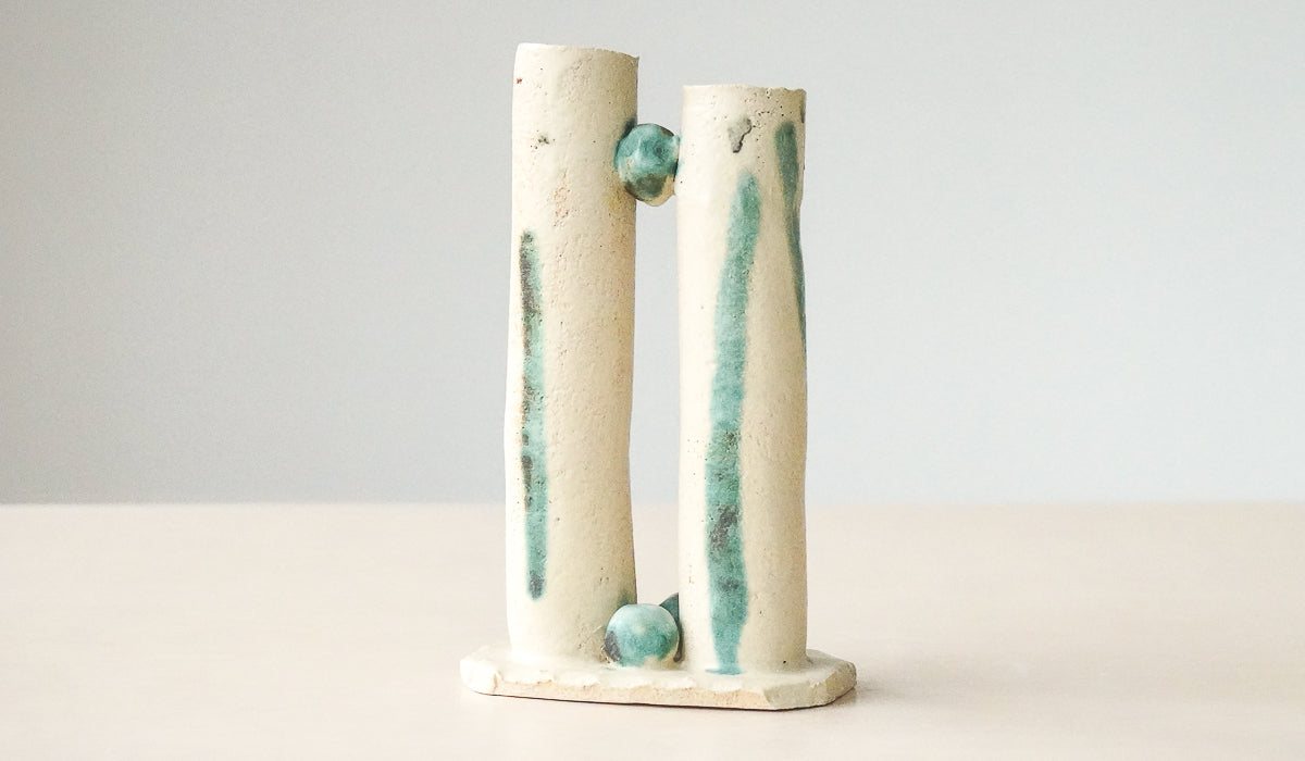 Jordan McDonald Double Stem Vase No. 11