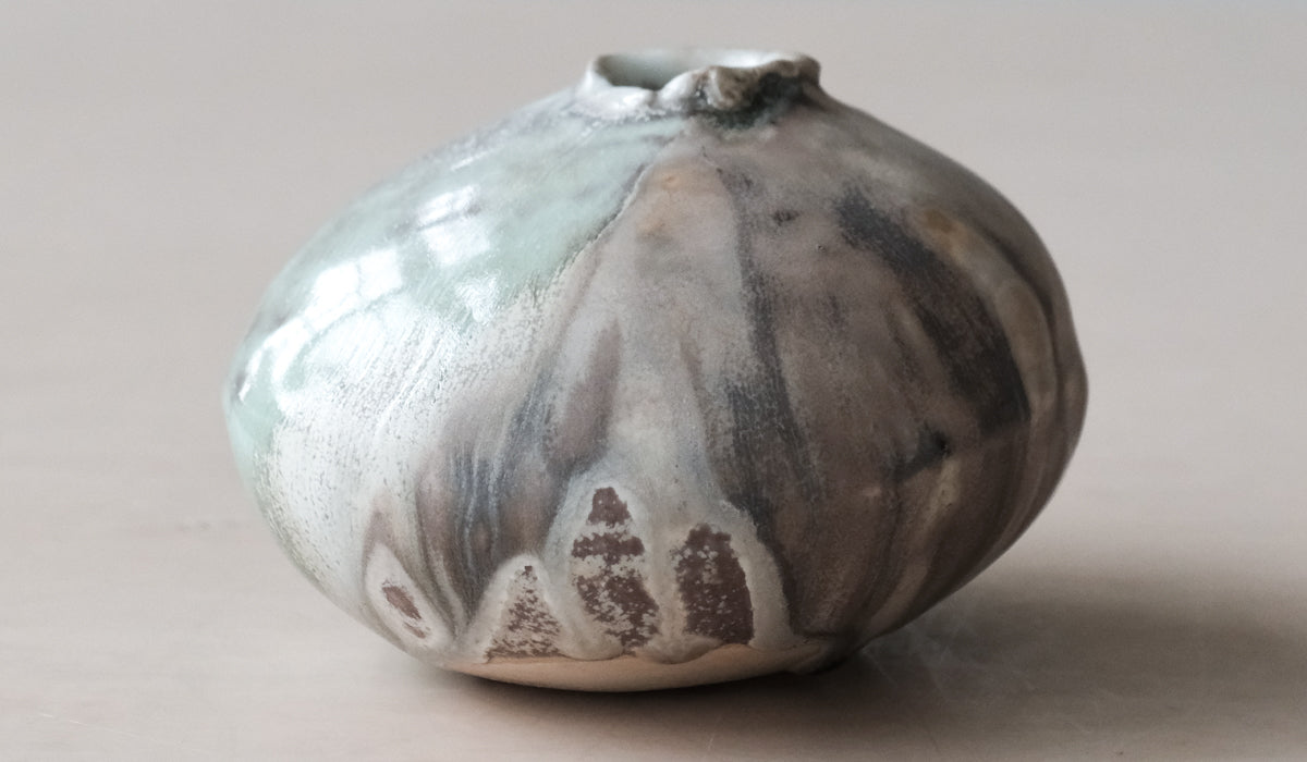 Mondays Soda Fired Mini Moon Vase No. 1 - Spartan Shop