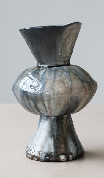 Mondays Soda Fired Bulge Vase No. 1