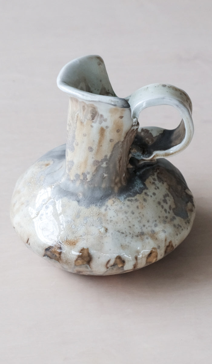 Mondays Soda Fired Pitcher Vase - Spartan Shop
