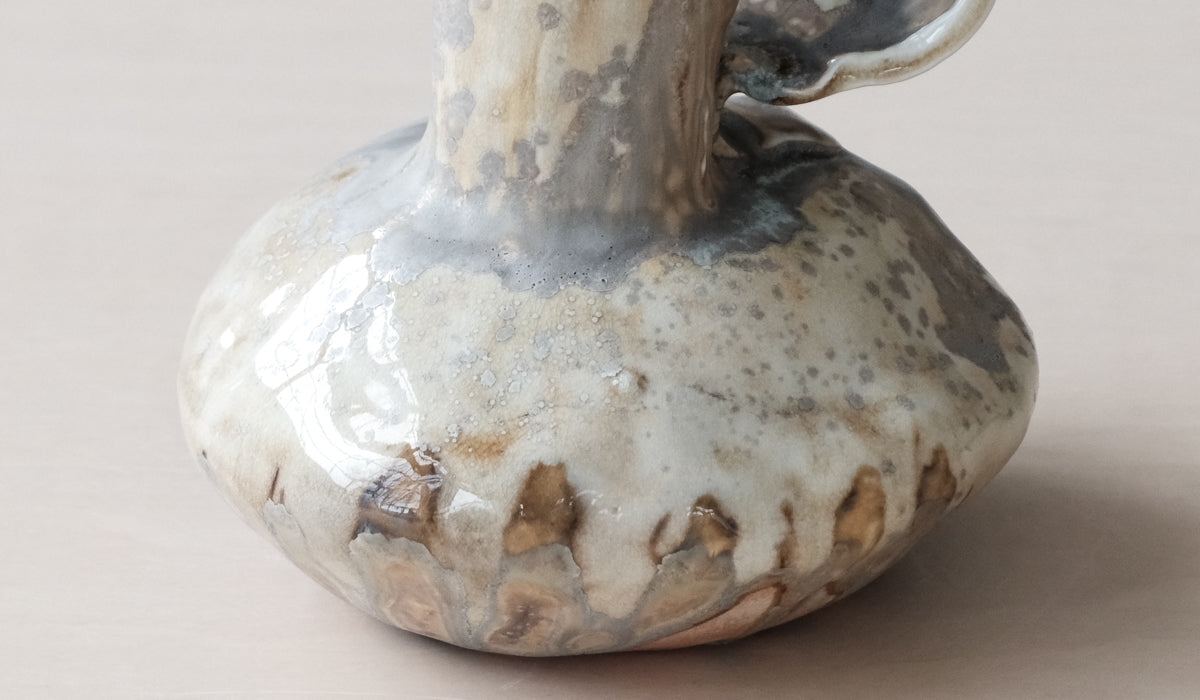 Mondays Soda Fired Pitcher Vase - Spartan Shop