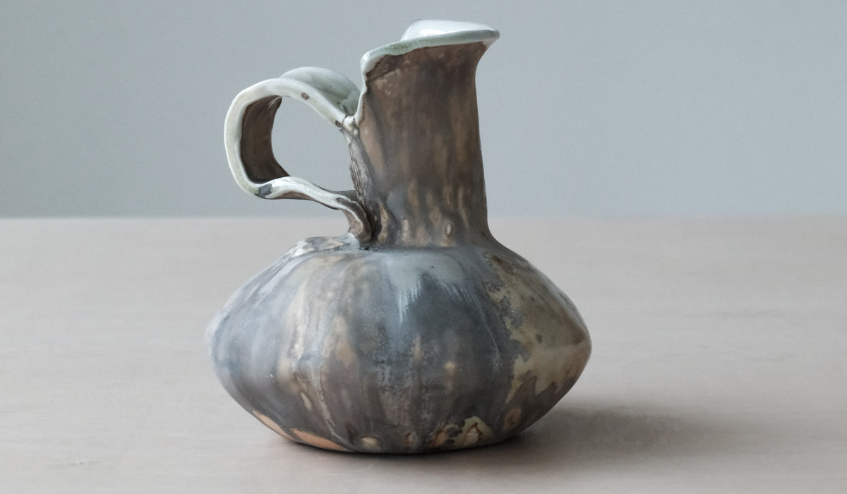 Mondays Soda Fired Pitcher Vase - Spartan Shop