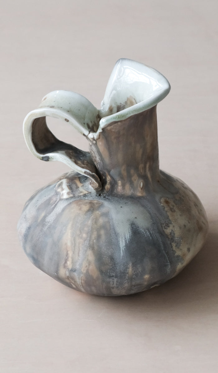 Mondays Soda Fired Pitcher Vase - Spartan Shop