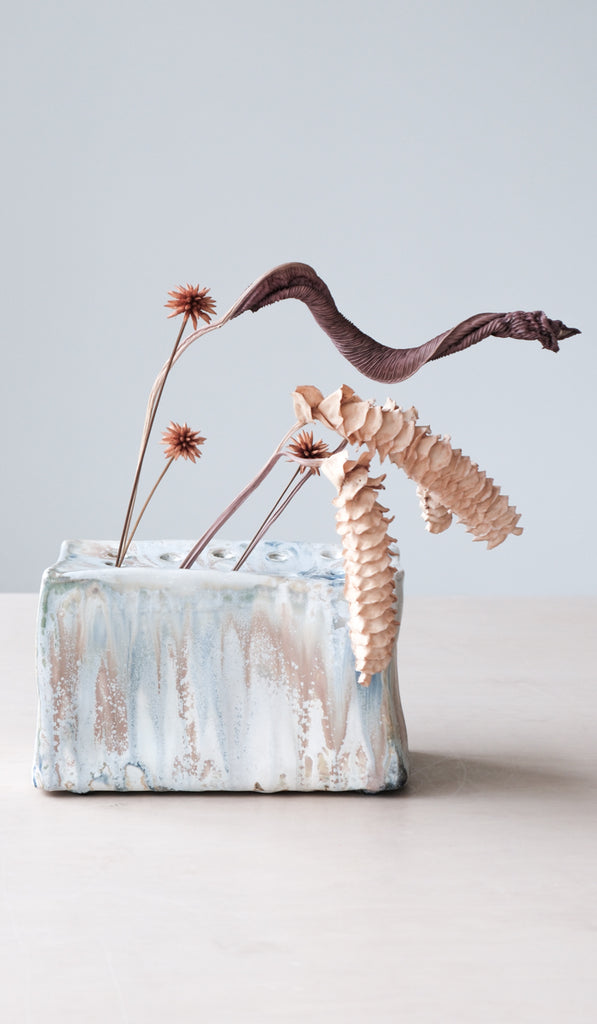 Mondays Soda Fired Brick Vase - Spartan Shop