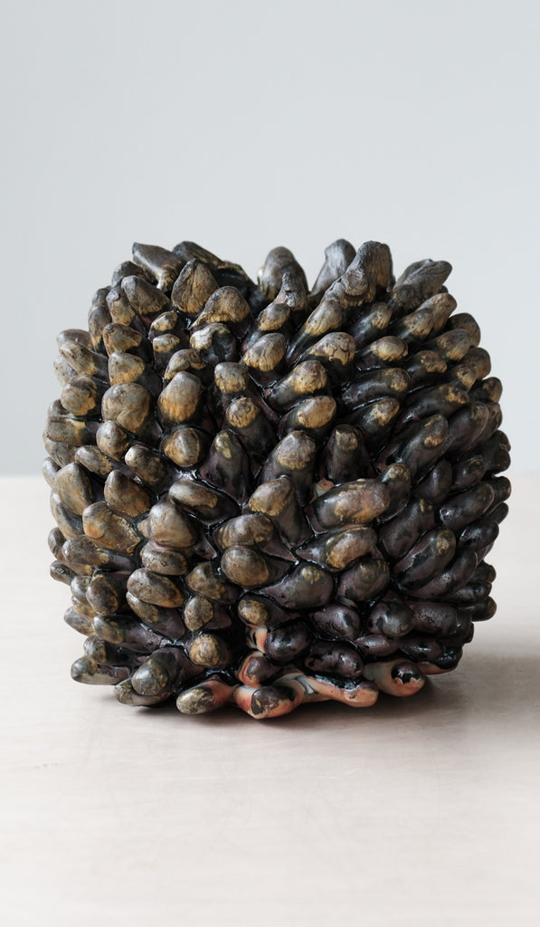 Mondays Wood Fired Porcelain Rasmus Bump Vase - Spartan Shop