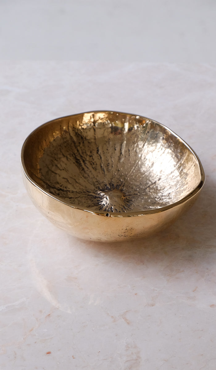Nancy Pearce Large Cast Bronze Gourd Bowl - Spartan Shop