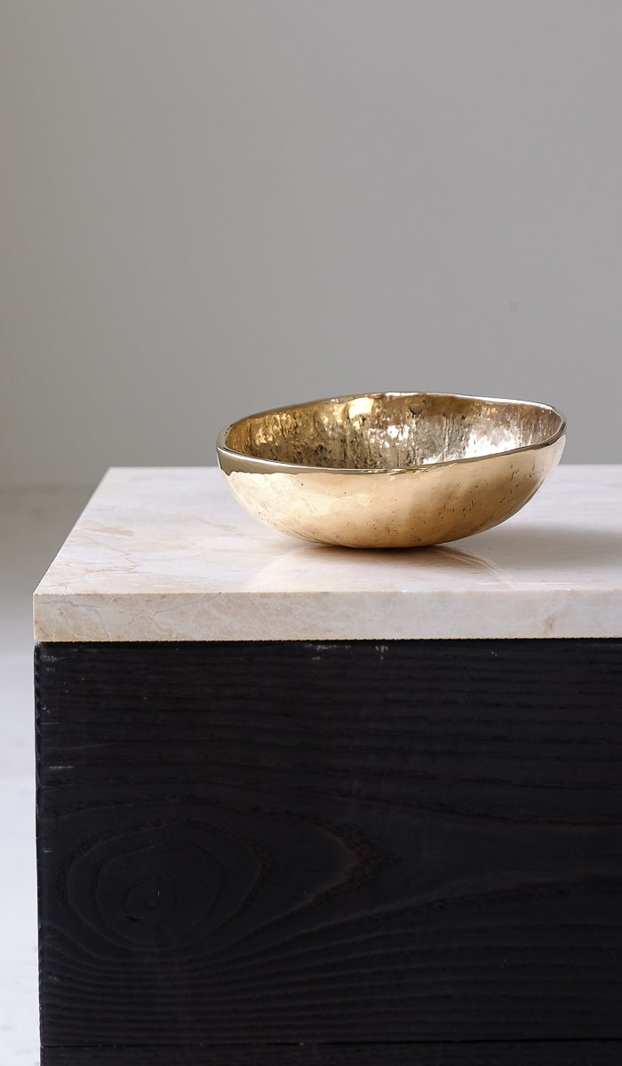 Nancy Pearce Large Cast Bronze Gourd Bowl - Spartan Shop