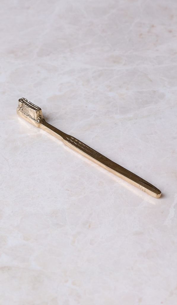 Nancy Pearce Cast Bronze Toothbrush