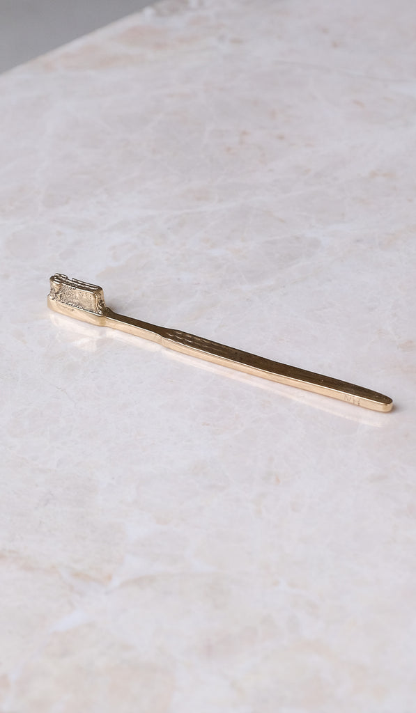 Nancy Pearce Cast Bronze Toothbrush