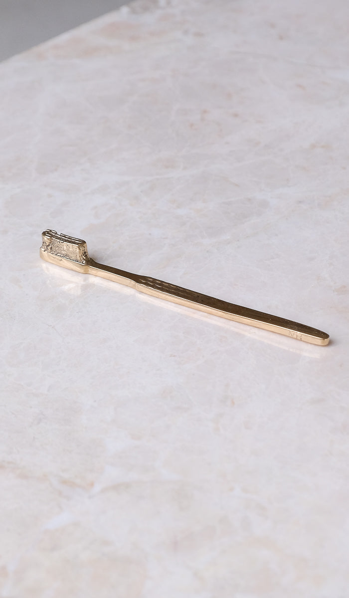 Nancy Pearce Cast Bronze Toothbrush