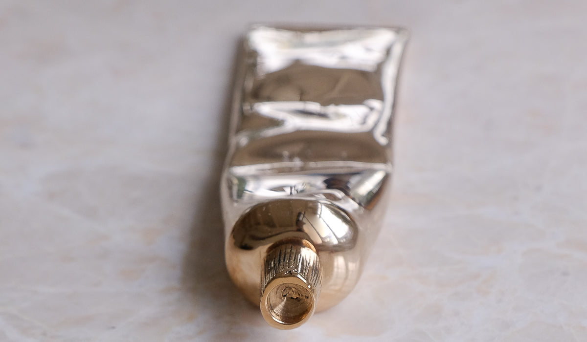 Nancy Pearce Cast Bronze Toothpaste Tube - Spartan Shop