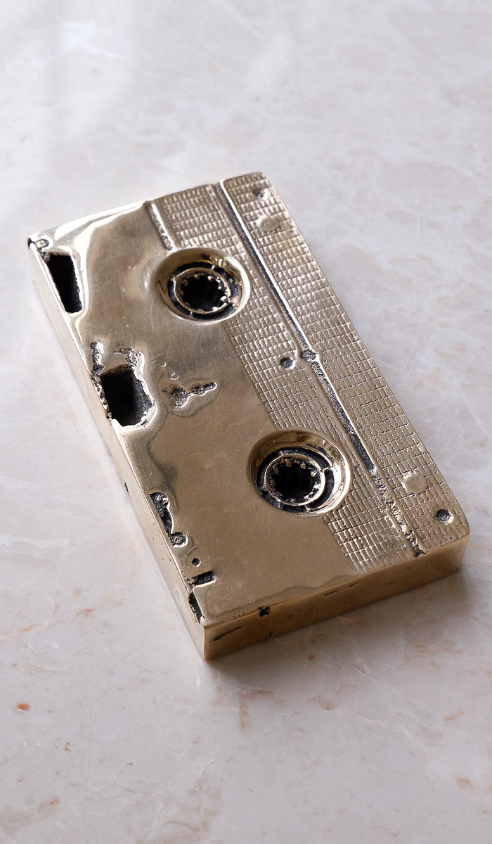 Nancy Pearce Cast Bronze VHS Tape