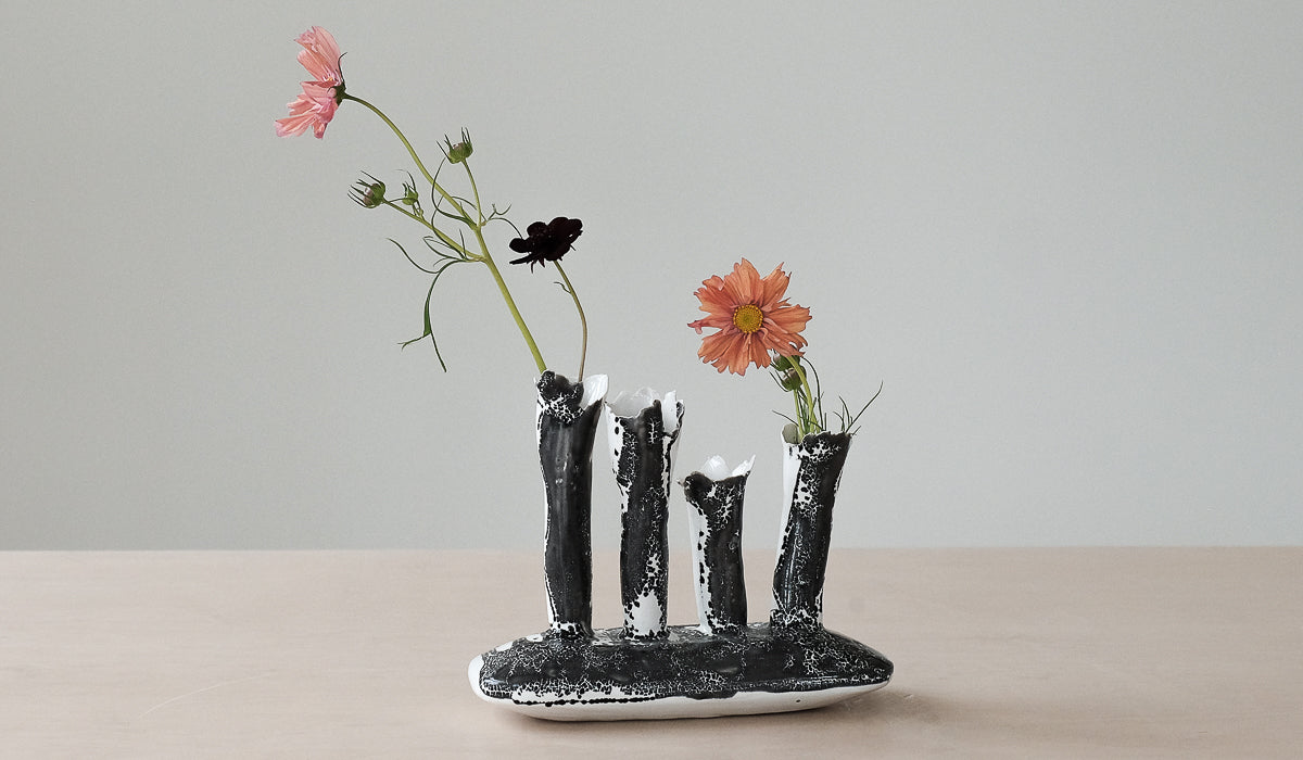 Nathalee Paolinelli Oblong Coral Vase