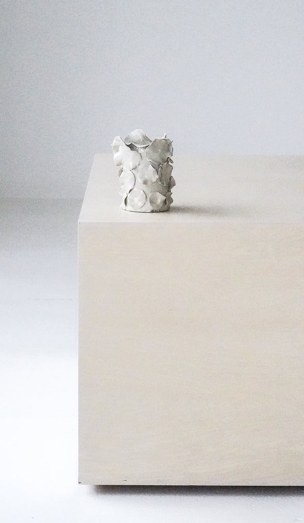 Nathalee Paolinelli White Petal Vase No. 13