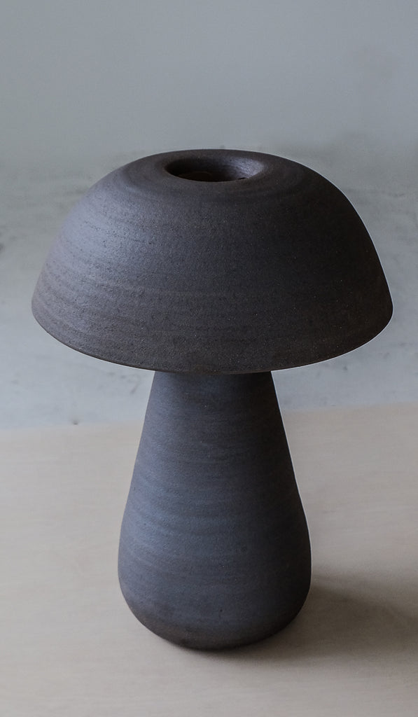 Nicholas Bijan Pourfard Dark Brown Mushroom Table Lamp