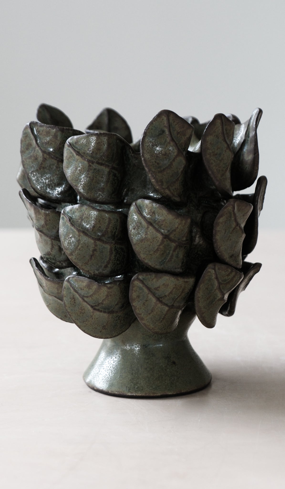 Paul S. Briggs Windflower Vase No. 1