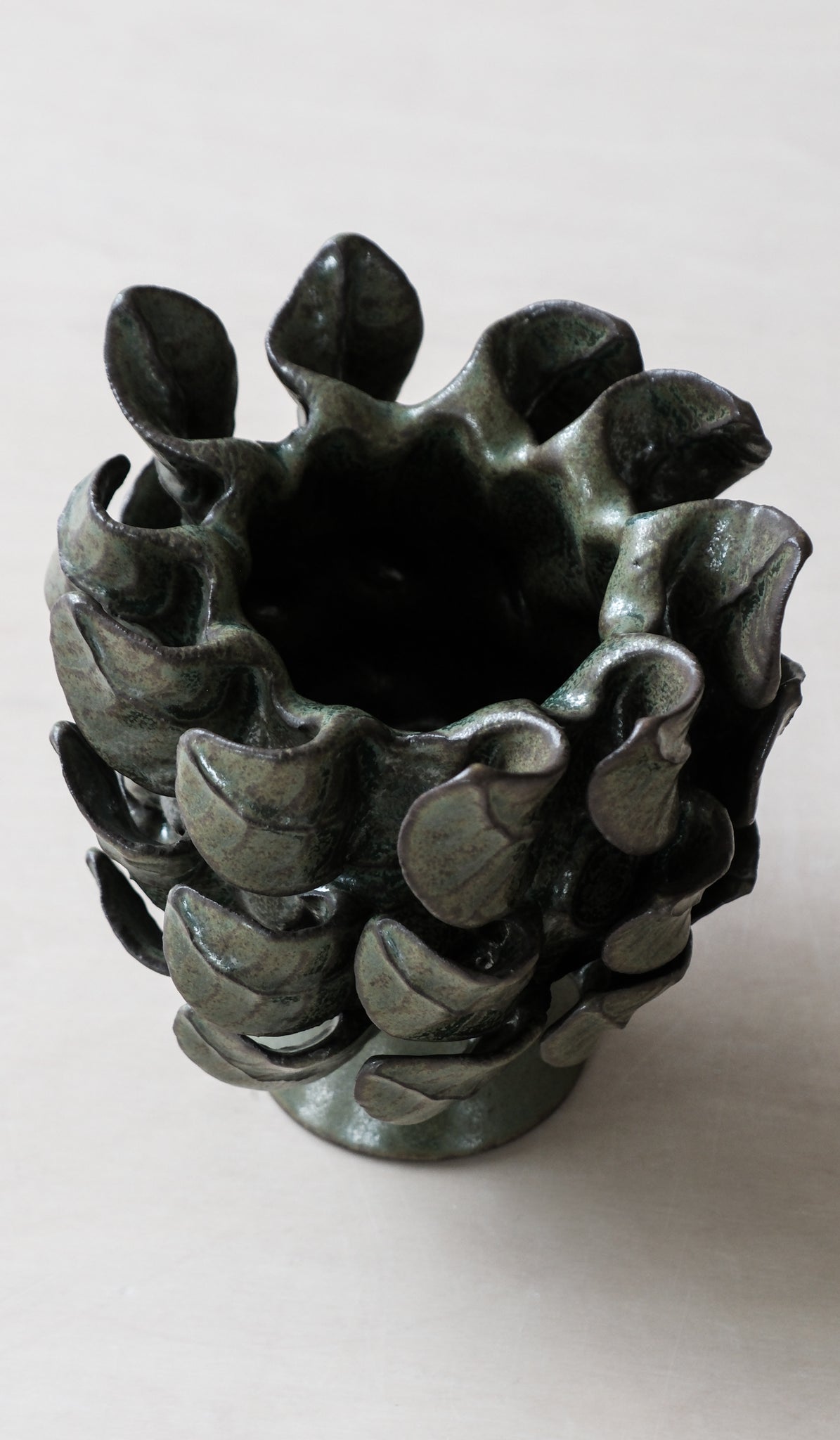 Paul S. Briggs Windflower Vase No. 1