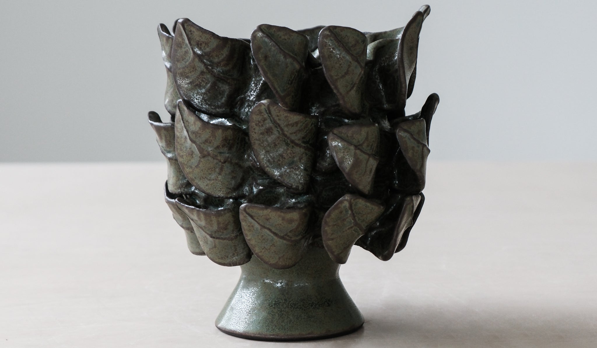 Paul S. Briggs Windflower Vase No. 1