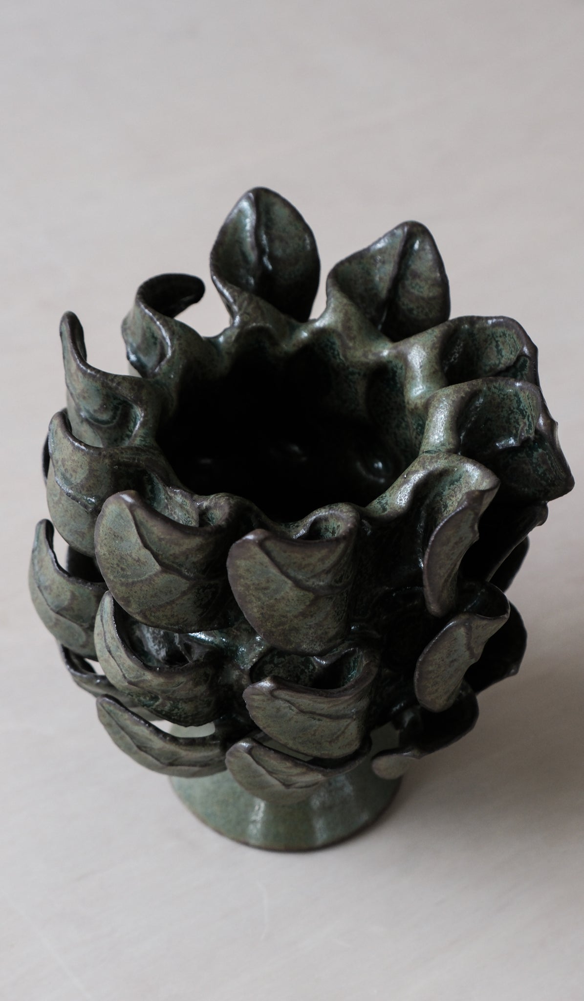 Paul S. Briggs Windflower Vase No. 1