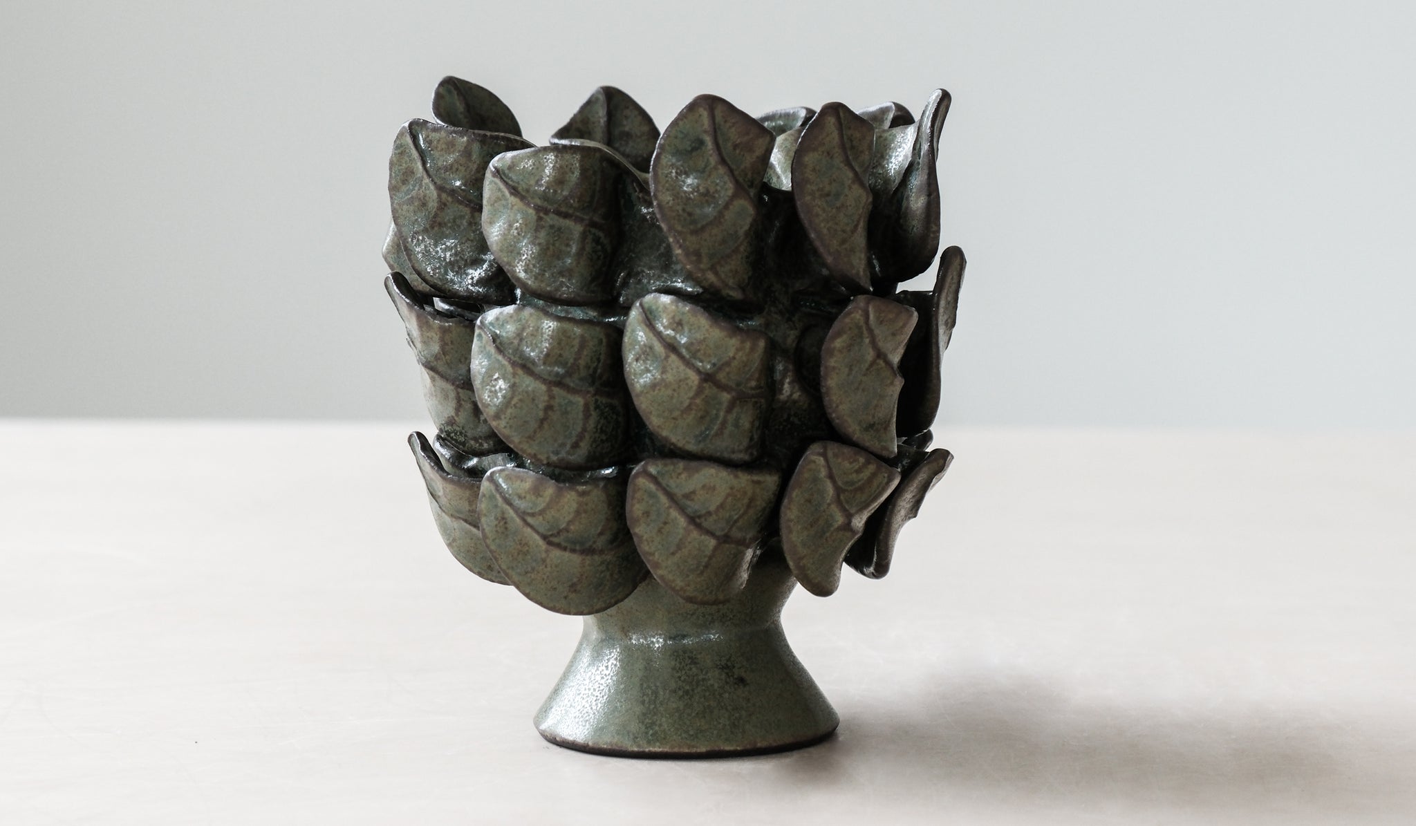 Paul S. Briggs Windflower Vase No. 1